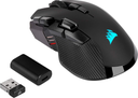 MOUSE CORSAIR IRONCLAW OPTICO RGB NEGRO INALAMBRICO 18000DPI CH-9317011-NA 3M DE GARANTIA