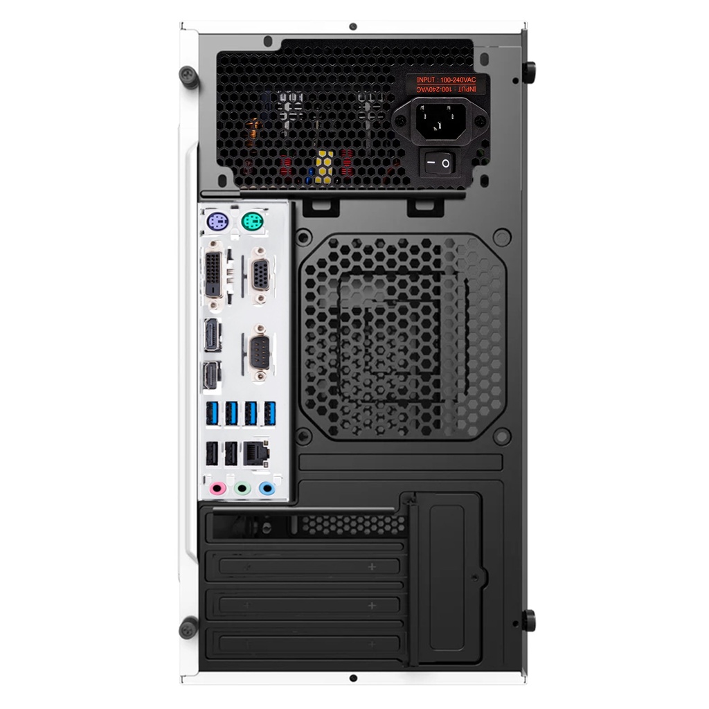 PC GRIZZLY AMD RYZEN 5 5600GTG 3.6 GHZ RAM 16 GB M.2 NV2 500GB WIFI PG-AMD055 1 AÑO DE GARANTIA