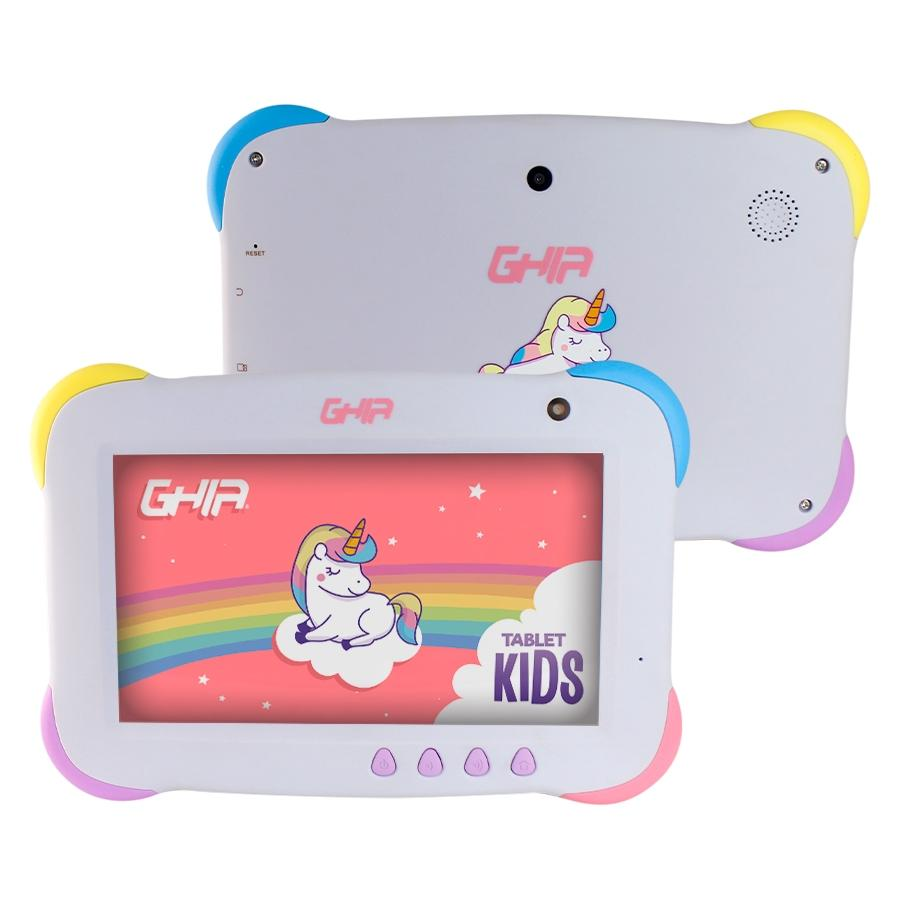 CAJA ABIERTA TABLET GHIA 7 KIDS 7" 1GB 16GB VIOLETA 2500MAH NOTGHIA-285 3M DE GARANTIA