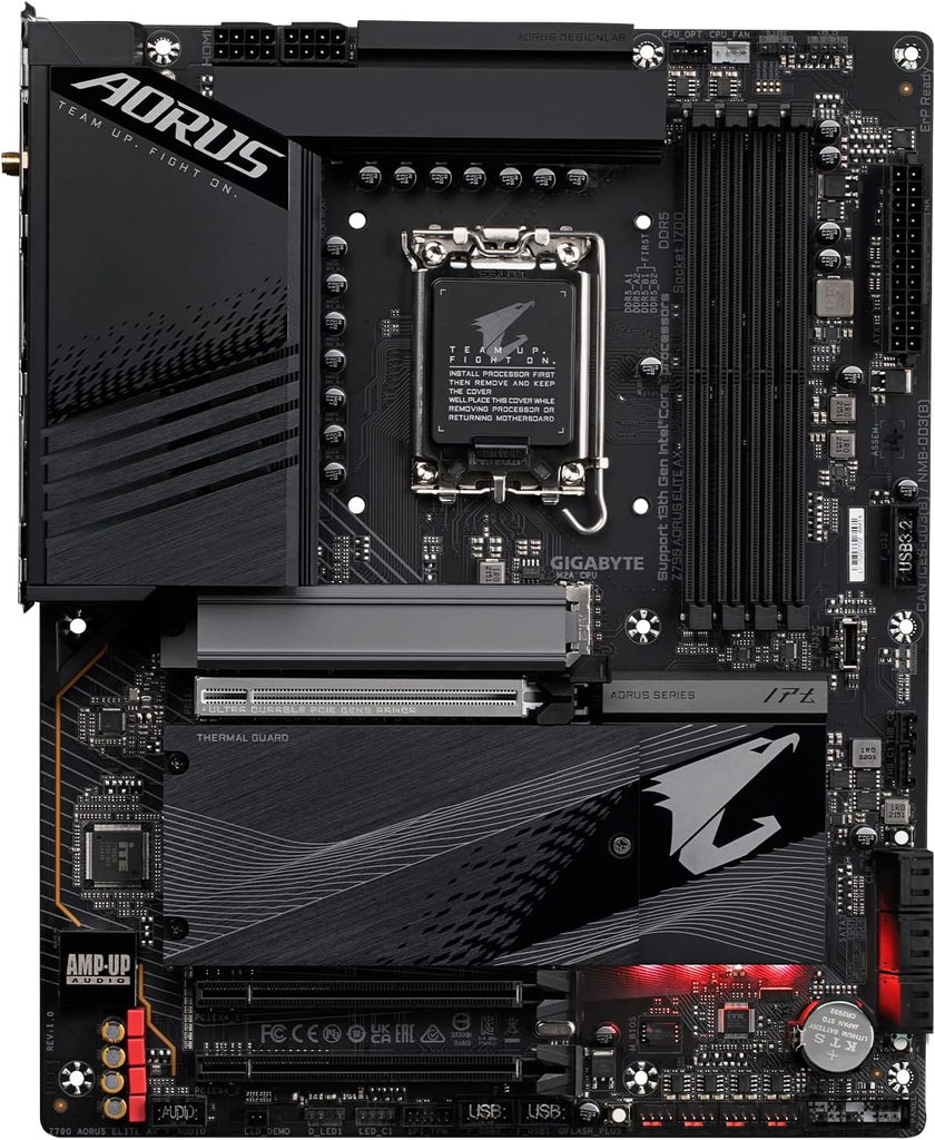 MB GIGABYTE Z790 AORUS ELITE AX INTEL DDR4 M-ATX Z790 A ELITE (REV 1.0) 11M DE GARANTIA