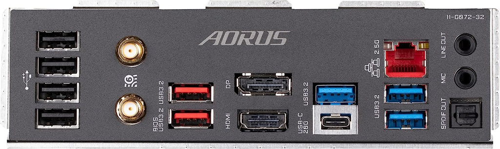 MB GIGABYTE Z790 AORUS ELITE AX INTEL DDR4 M-ATX Z790 A ELITE (REV 1.0) 11M DE GARANTIA