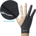GUANTE PARA TABLETAS HUION FRYCO PROTECCION 2 DEDOS GHUION NEGRO 3M DE GARANTIA