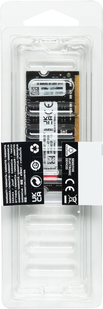 RAM KINGSTON FURY IMPACT SODDR4 LAP 32GB 3200 NEGRO KF432S20IB/32 1AÑO DE GARANTIA