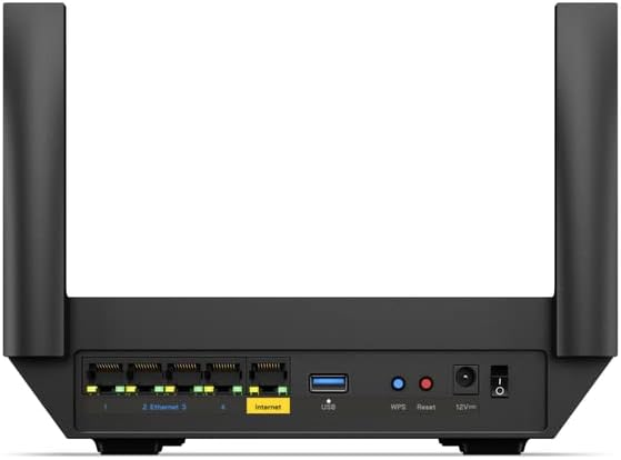 ROUTER LINKSYS HYDRA 6 AX3000 2402 MBTIS 2.4 5GHZ 2 BANDAS MR20EC 11M DE GARANTIA