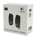 CAJA ABIERTA BOCINA LOGITECH S150 1.2W NEGRO 980-001004 11M DE GARANTIA