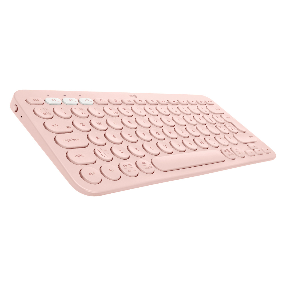 CAJA ABIERTA TECLADO BT LOGITECH K380 ROSA ESP 920-009594 11M DE GARANTIA
