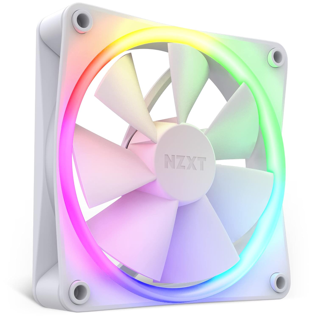 VENTILADOR NZXT F120 BLANCO 3X120MM RGB TWIN +CONTROL RGB12V RF-R12TF-W1 11M DE GARANTIA