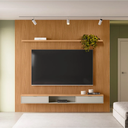 PANEL PARA TV BOLERO ROVERE NATURALE 1M DE GARANTIA