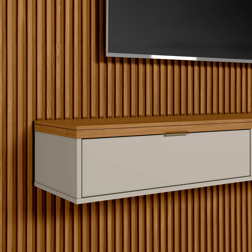 PANEL PARA TV BOLERO ROVERE NATURALE 1M DE GARANTIA