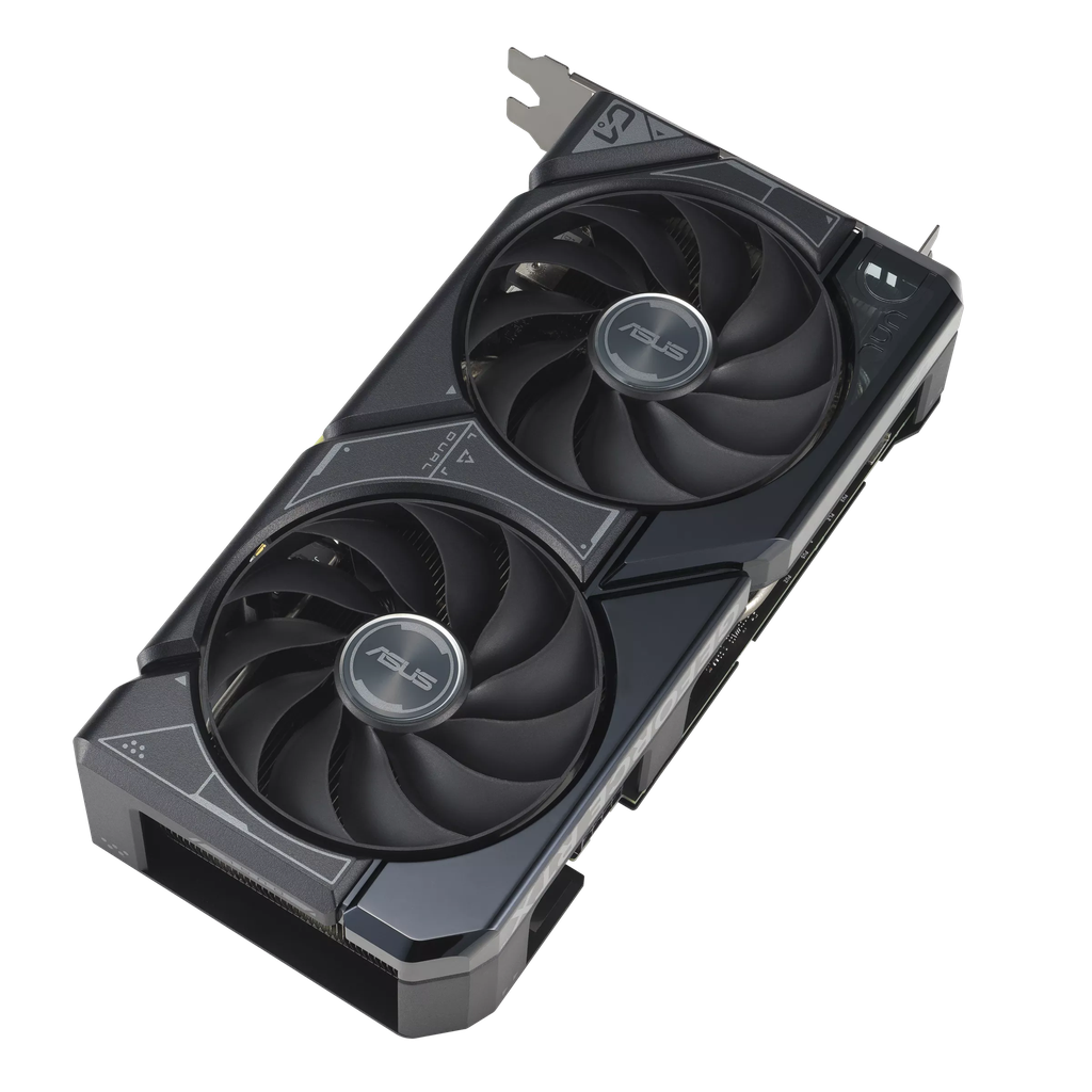 TVIDEO ASUS DUAL RTX4060 OC 8GB DDR6 HDMI DP DUAL-RTX4060-O8G-EVO 90YV0JC7-MVAA00 1AÑO DE GARANTIA