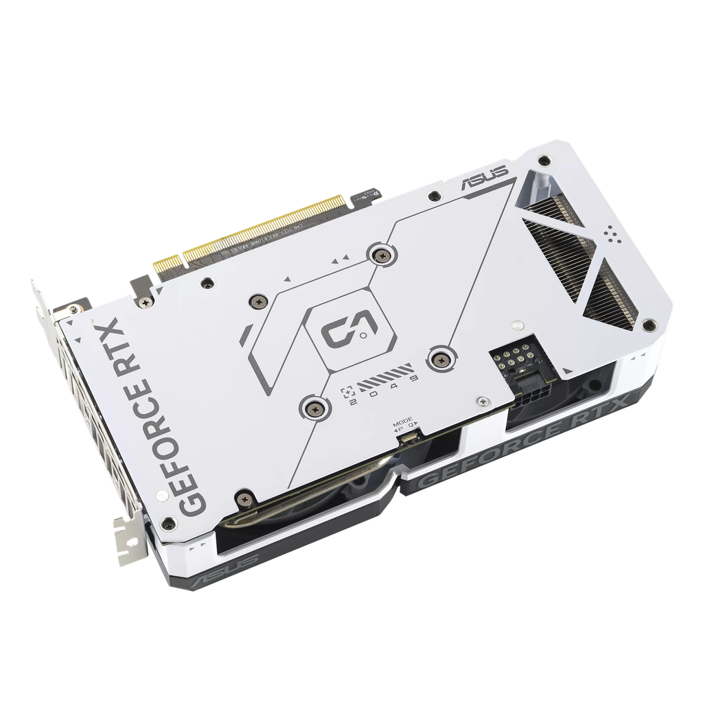 TVIDEO ASUS DUAL RTX4060 OC 8GB WHITE DDR6 HDMI DUAL-RTX4060-O8G-WHITE 90YV0JC2-MVAA00 1 AÑO DE GARANTIA