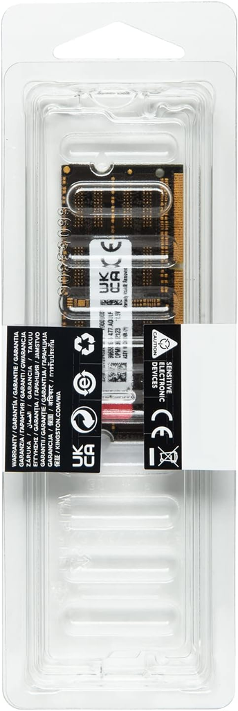 RAM KINGSTON FURY IMPACT SODDR4 LAP 8GB 2666 NEGRO KF426S15IB/8 1AÑO DE GARANTIA