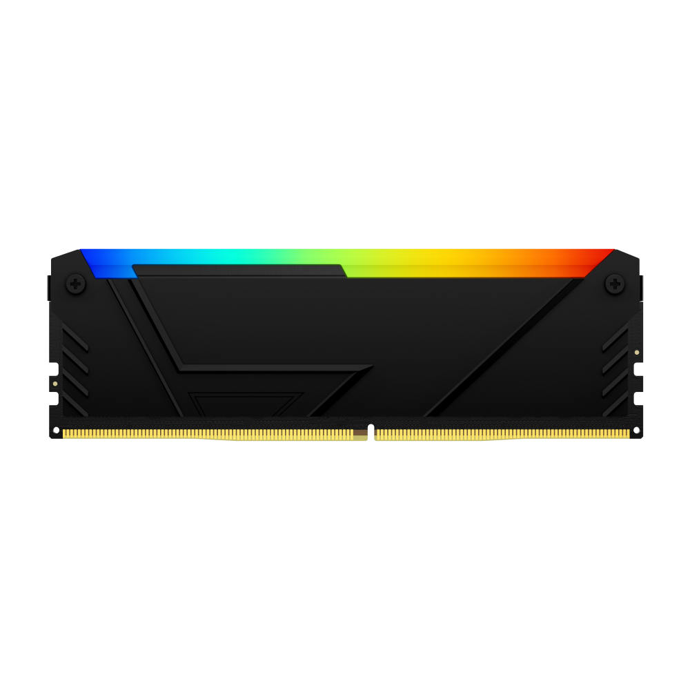 RAM KINGSTON FURY BEAST DDR4 32GB 3200 NEGRO RGB KF432C16BB2A/32 1 AÑO DE GARANTIA