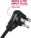 NO BREAK CYBERPOWER CP1500PFCLCDA 1500VA 1000W 10MIN 11M DE GARANTIA