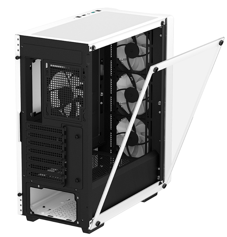 GABINETE DEEPCOOL CC560 V2 BLANCO ATX LED S/FUENTE CRISTAL R-CC560-WHGAA4-G-2 11M DE GARANTIA