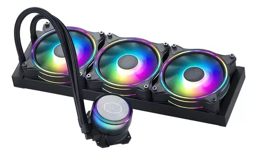 ENFRIAMIENTO COOLER MASTER MASTER LIQUID ML360 VIVID NEGRO ARGB MLY-L36M-A18PK-R1 11M DE GARANTIA