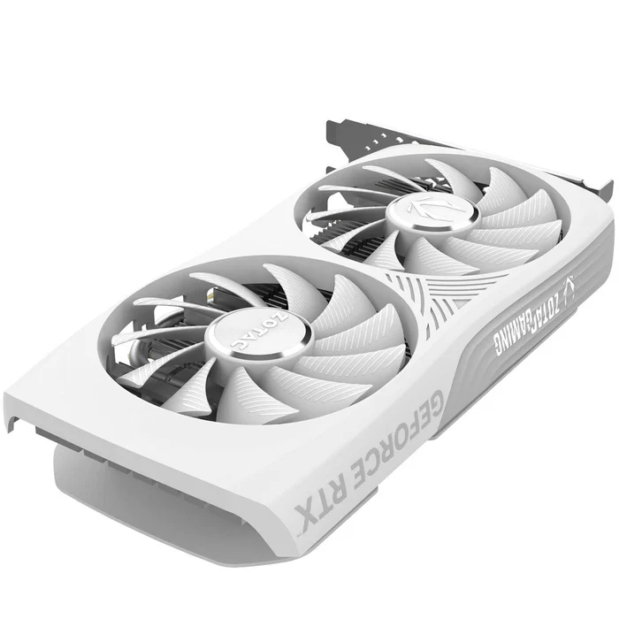 TVIDEO ZOTAC RTX4060 TWIN EDGE WHITE 8GB OC HDMI DP ZT-D40600Q-10M 11M DE GARANTIA