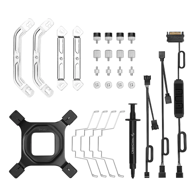 DISIPADOR DEEPCOOL AS500 PLUS BLANCO RGB OPEN BOX R-AS500-WHNLMP-G 1M DE GARANTIA