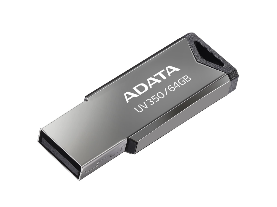 MEMORIA USB UV350 64GB METALICA 3.2 AUV350-64G-RBK 11M DE GARANTIA