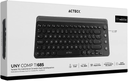 TECLADO ACTECK WIFI UNY COMP TI685 NEGRO BLUETOOTH AC-934183 3M DE GARANTIA