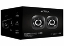 BOCINA ACTECK ESENCE BASIC AS215 NEGRO 2.0CH 3.5MM  ADVANCED SERIES AC-935272 03M DE GARANTIA