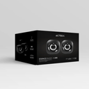 BOCINA ACTECK ESENCE BASIC AS215 NEGRO 2.0CH 3.5MM  ADVANCED SERIES AC-935272 03M DE GARANTIA