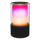 BOCINA ACTECK GLEE PURE AP70 NEGRO BLUETOOTH 5.2 3.5MM USB-C ILUMINACION LED ELITE SERIES AC-936385 03M DE GARANTIA