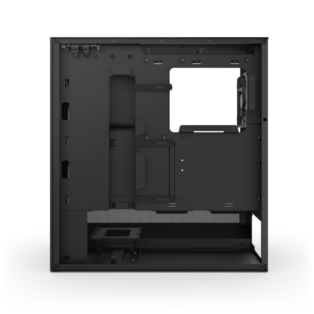 GABINETE NZXT H5 FLOW RGB EDITION NEGRO ATX S/FUENTE CRISTAL CC-H52FB-R1 1AÑO DE GARANTIA