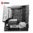 MB MSI B760M PROJECT ZERO INTEL 14VA DDR5 256GB M-ATX WIFI HDMI DP LGA1700 B760M PROJECT ZERO 12M DE GARANTIA