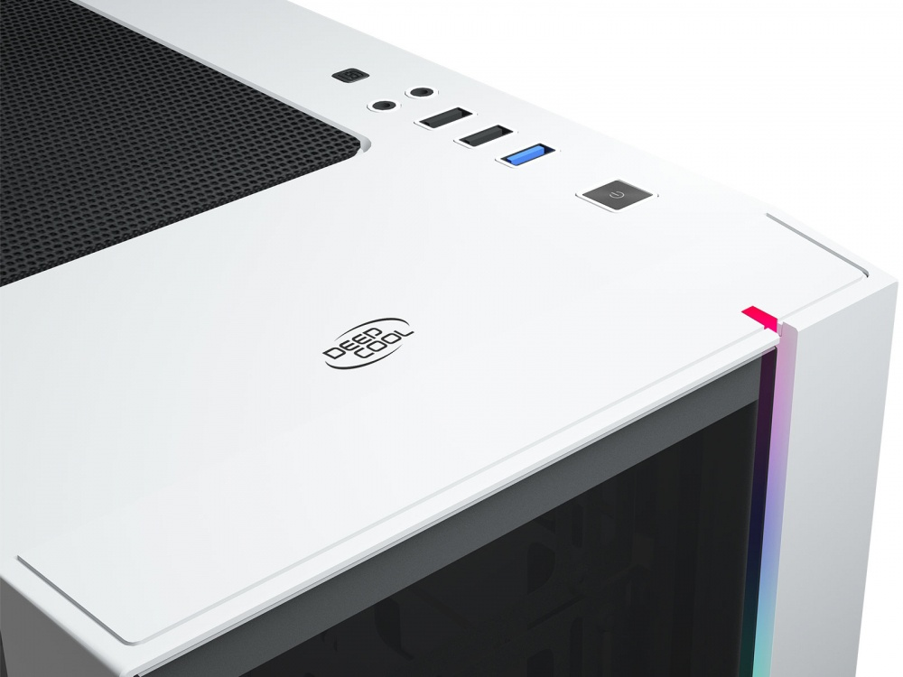 GABINETE DEEPCOOL MATREXX 55 V3 BLANCO 3F RGB EATX S/FUENTE CRISTAL DP-ATX-MATREXX55V3-AR-WH-3F 11M DE GARANTIA GARANTIA
