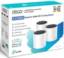 ROUTER TPLINK MESH DECO X55(3 PACK) WIFI 6 DUAL BAND AX300 1AÑO DE GARANTIA