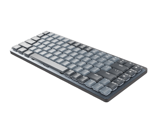 TECLADO LOGITECH MECANICO MX MINI GRAPHITO GRIS  BLUETOOTH 920-010846 11M DE GARANTIA