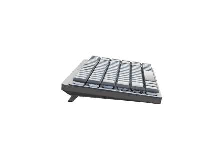 TECLADO LOGITECH MECANICO MX MINI GRAPHITO GRIS  BLUETOOTH 920-010846 11M DE GARANTIA