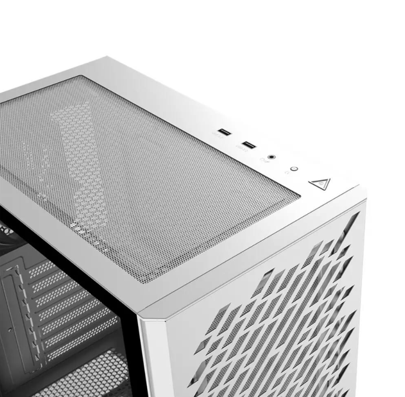GABINETE ADATA XPG VALOR MESH BLANCO ATX S/FUENTE CISTAL VALORMESHMT-WHCWW
