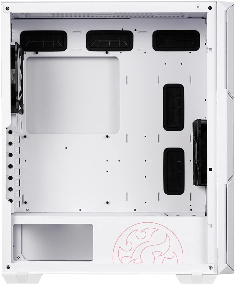 GABINETE ADATA XPG STARKER AIR BLANCO ARGB ATX S/FUENTE CRISTAL STARKERAIR-WHCWW 11M DE GARANTIA