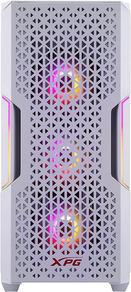 GABINETE ADATA XPG STARKER AIR BLANCO ARGB ATX S/FUENTE CRISTAL STARKERAIR-WHCWW 11M DE GARANTIA