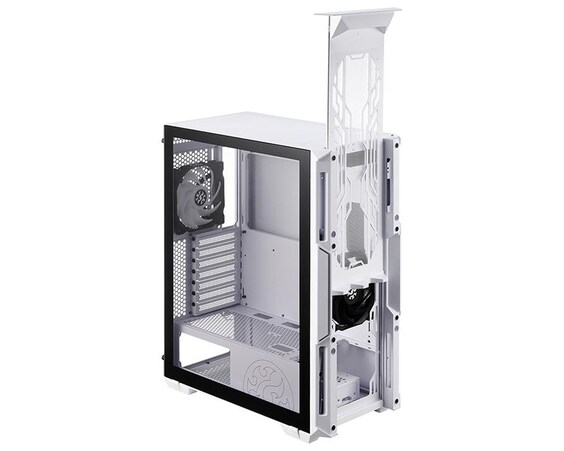 GABINETE ADATA XPG STARKER BLANCO ARGB ATX S/FUENTE CRISTAL STARKER-WHCWW 11M DE GARANTIA