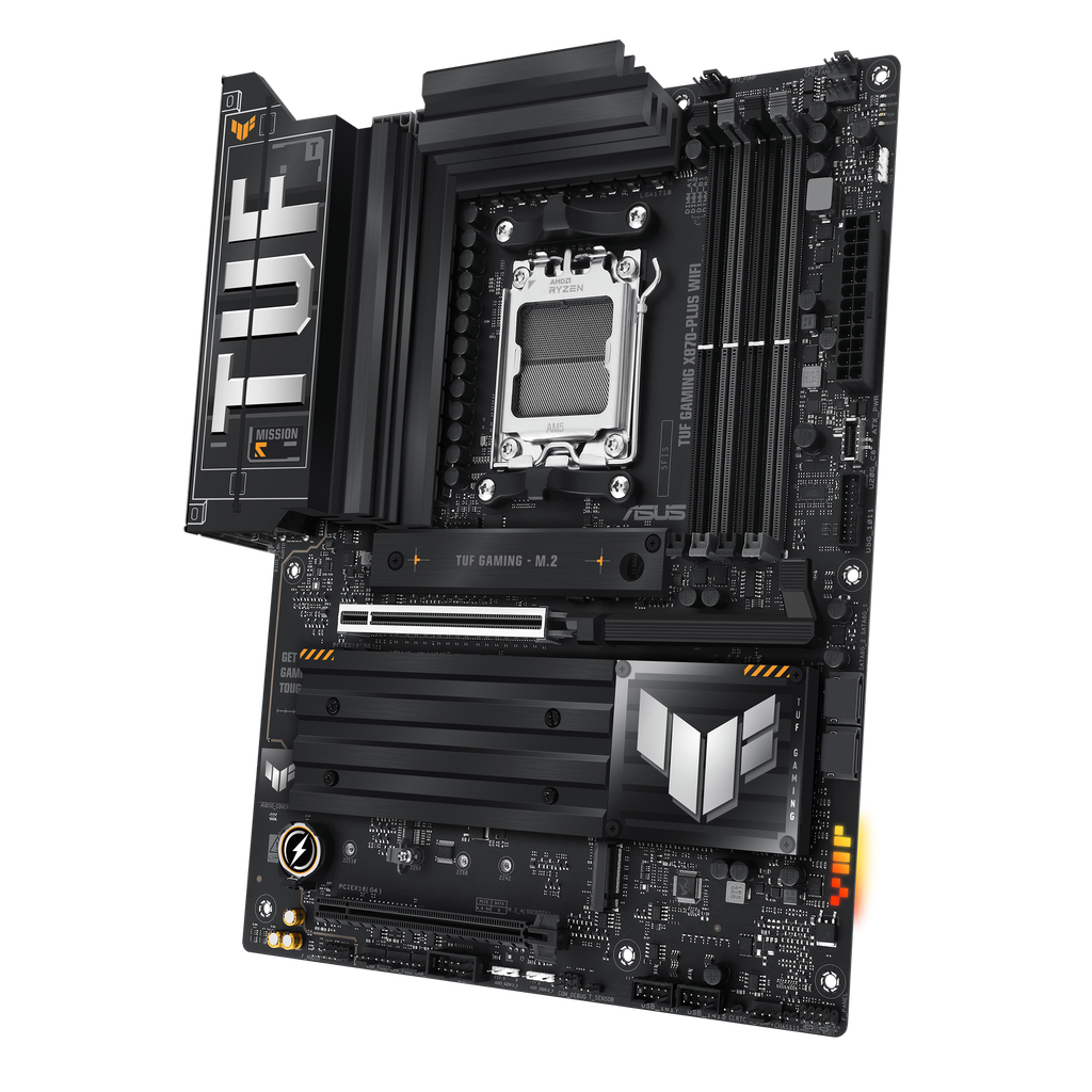 MB ASUS TUF GAMING X870-PLUS WIFI II AM5 DDR5 ATX HDMI DP 90MB1IU0-M0AAY0 1AÑO DE GARANTIA