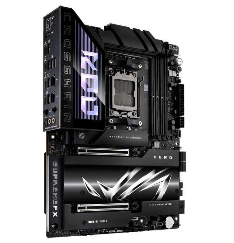 MB ASUS ROG CROSSHAIR X870E HERO AM5 WIFI DDR5 ATX HDMI DP 90MB1IE0-M0AAY0 1 AÑO DE GARANTIA