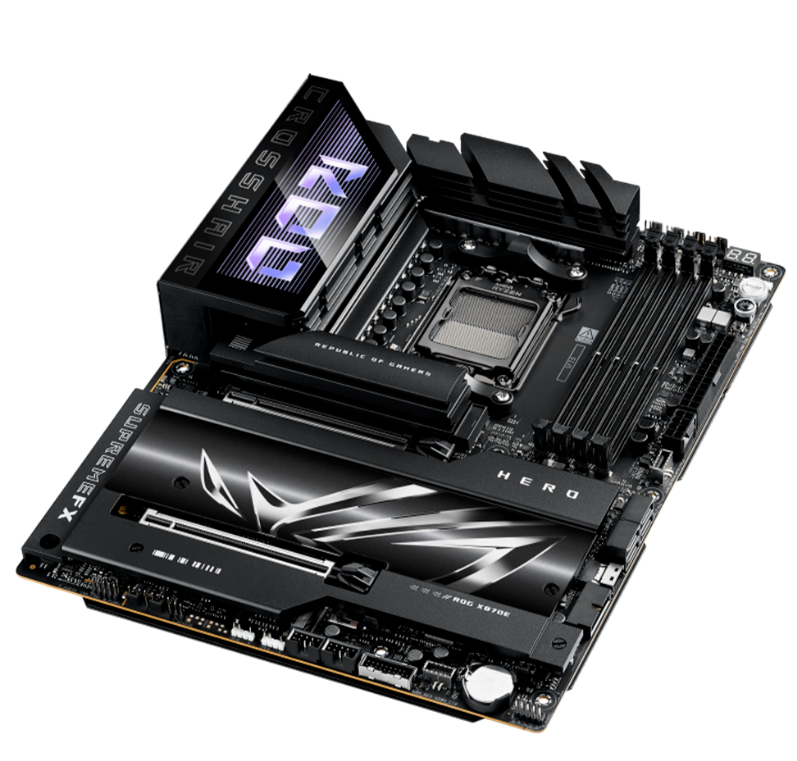 MB ASUS ROG CROSSHAIR X870E HERO AM5 WIFI DDR5 ATX HDMI DP 90MB1IE0-M0AAY0 1 AÑO DE GARANTIA