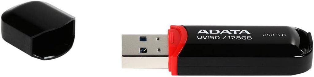 MEMORIA USB 128GB UV150 NEGRO 3.2 AUV150-128G-RBK 11M DE GARANTIA