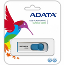 MEMORIA USB ADATA C008 16GB USB 2.0 BLANCO/AZUL AC008-16G-RWE 11M DE GARANTIA
