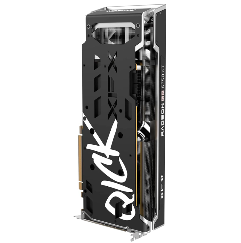 TVIDEO XFX RX 6750XT SPEEDSTER QICK319 RADEON GAMING 12G  GDDR6 192BITS RX-675XYJFDP 11M DE GARANTIA