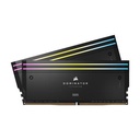 RAM CORSAIR DDR5 DOMINATOR PLATINUM 2X32 64GB 6400 NEGRO RGB CMP64GX5M2B6400C32 1AÑO DE GARANTIA