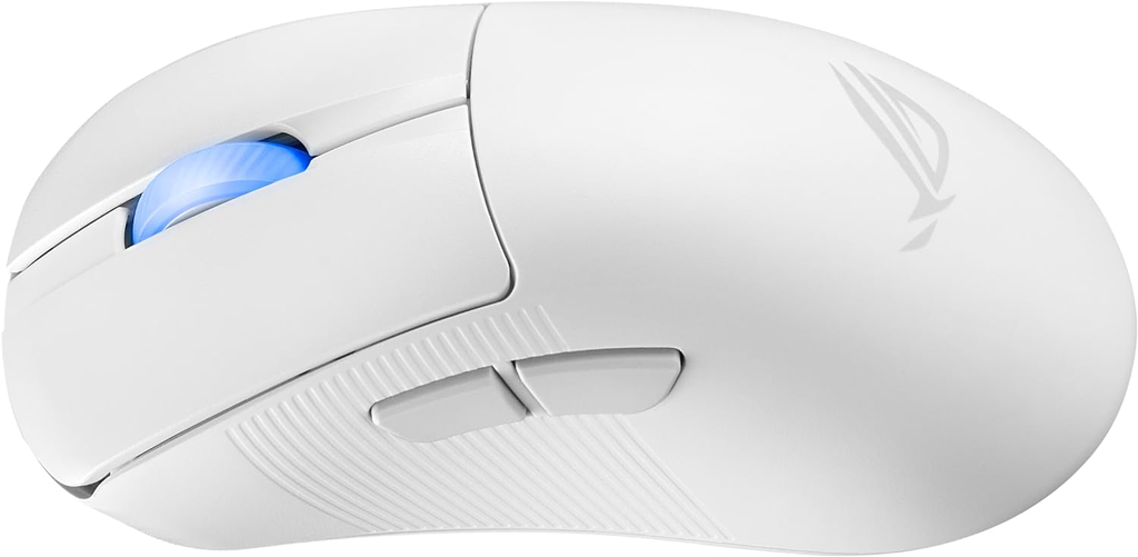 MOUSE ASUS P714 ROG KERIS II WL ACE/WHT GAMING  45000PPP AURA SYNC BLANCO 90MP03N0-BMAA10 3M DE GARANTIA