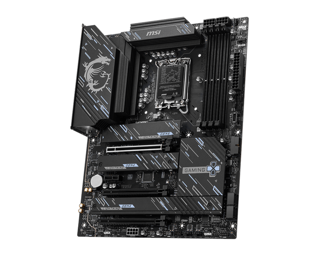 MB MSI Z890 GAMING PLUS WIFI 15VA DDR5 256GB ATX LGA1851 HDMI DP USB-C THUNDERBOLT4 Z890 GAMING PLUS WIFI 12M DE GARANTIA