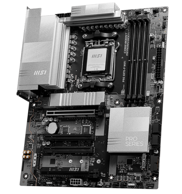 MB MSI X870-P WIFI AM5 DDR5 256GB ATX HDMI DP USB-C WIFI-7 PRO X870-P WIFI 12M DE GARANTIA