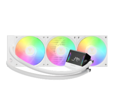 ENFRIAMIENTO GAMDIAS CHIONE E4 360 BLANCO ARGB LGA1700/AM5 DIGITAL CHIONE E4-360 WH 11M DE GARANTIA