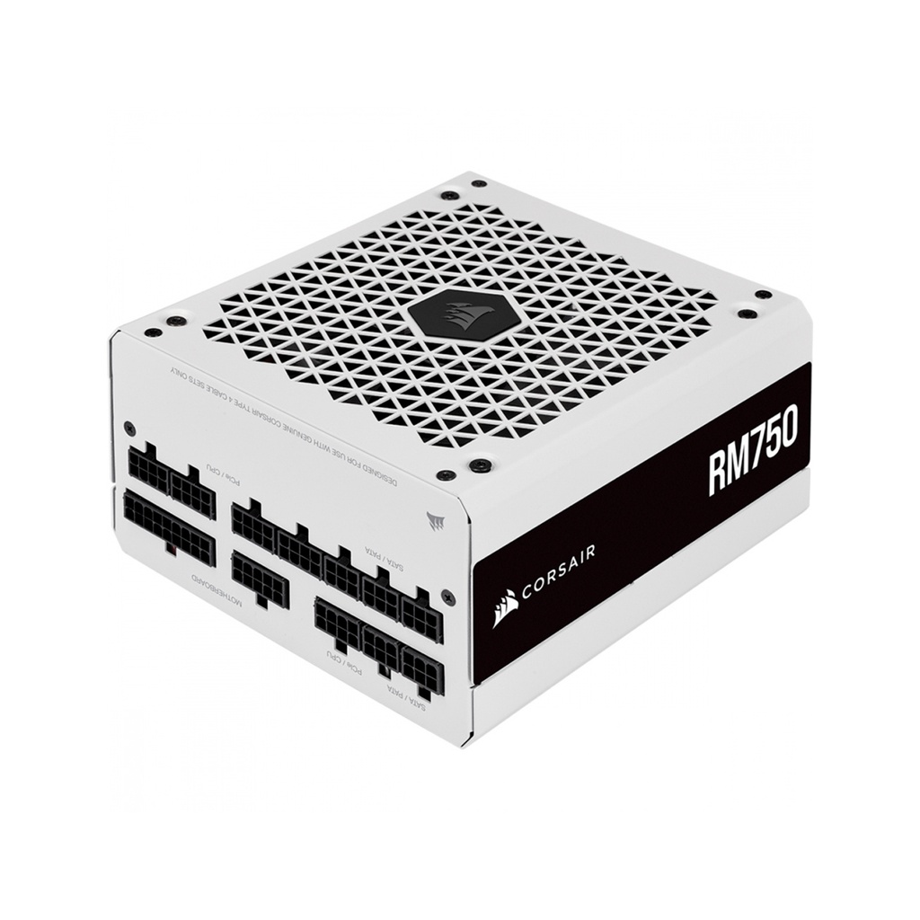 FUENTE CORSAIR 750W GOLD 80 PLUS RM750 MODULAR BLANCA CP-9020231-NA 11M DE GARANTIA