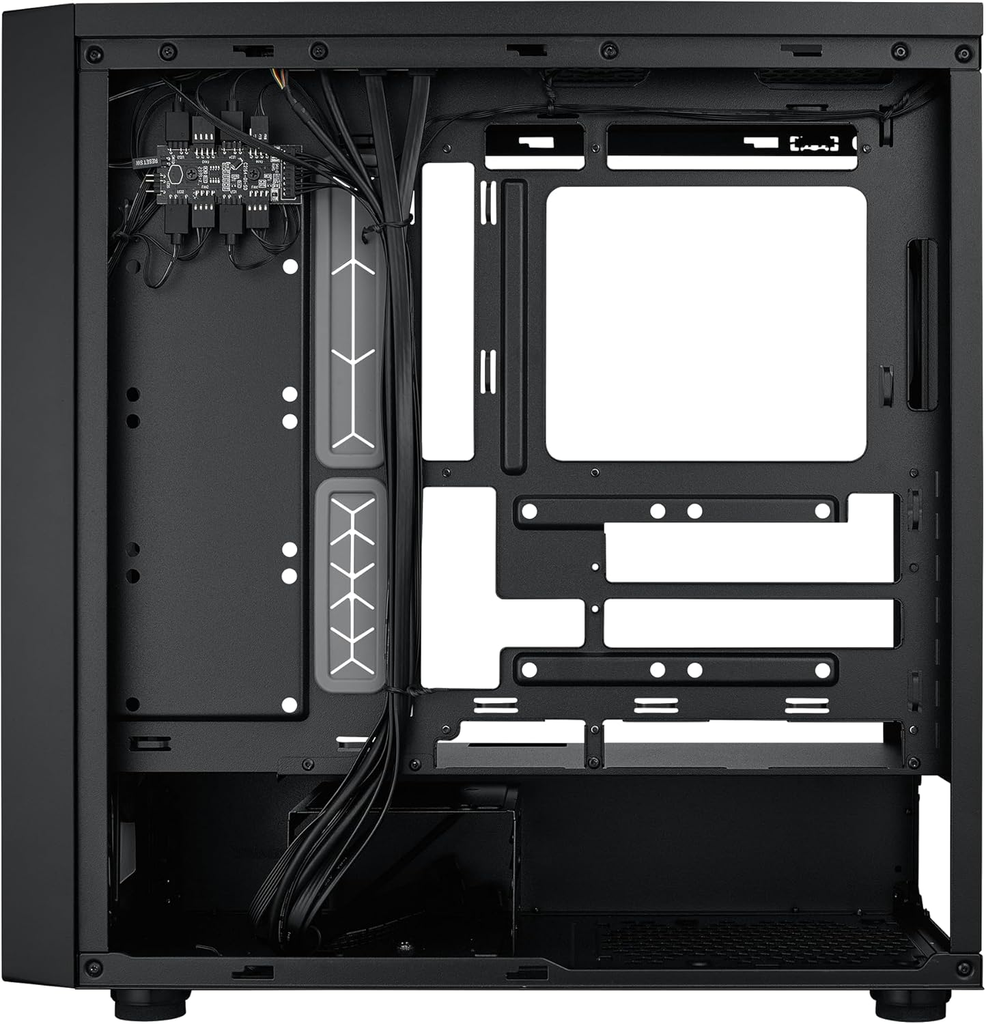 GABINETE COOLER MASTER MASTERBOX 600 NEGRO ARGB M/ATX MB600-KGNN-S00 SIN GARANTIA